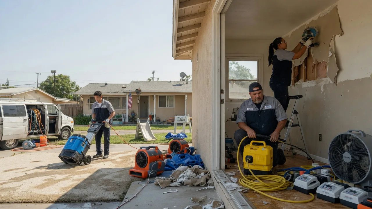Water Damage Restoration in Cambria, IL near me